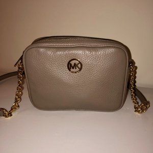 Michael Kors Beige Crossbody Bag